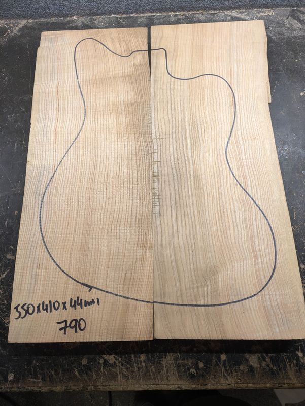 British Ash Body Blank 790