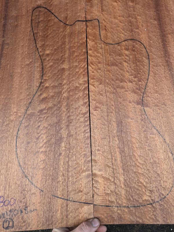 Quilted Sapele Drop Top 800