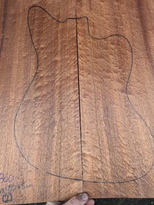 Quilted Sapele Drop Top 800