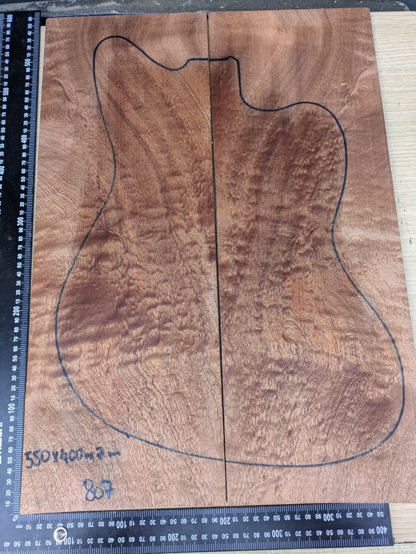 Quilted Sapele Drop Top 807