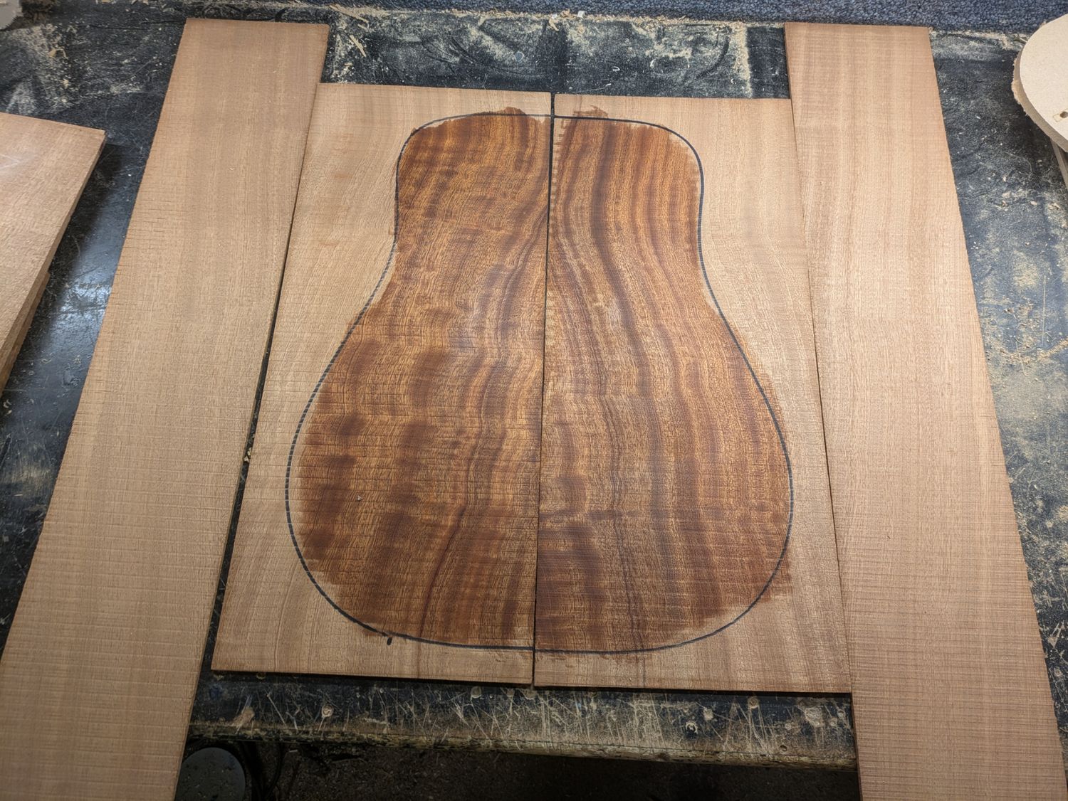 Sapele Back and Sides Western 816