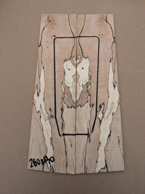 Bookmatched Headplate 833