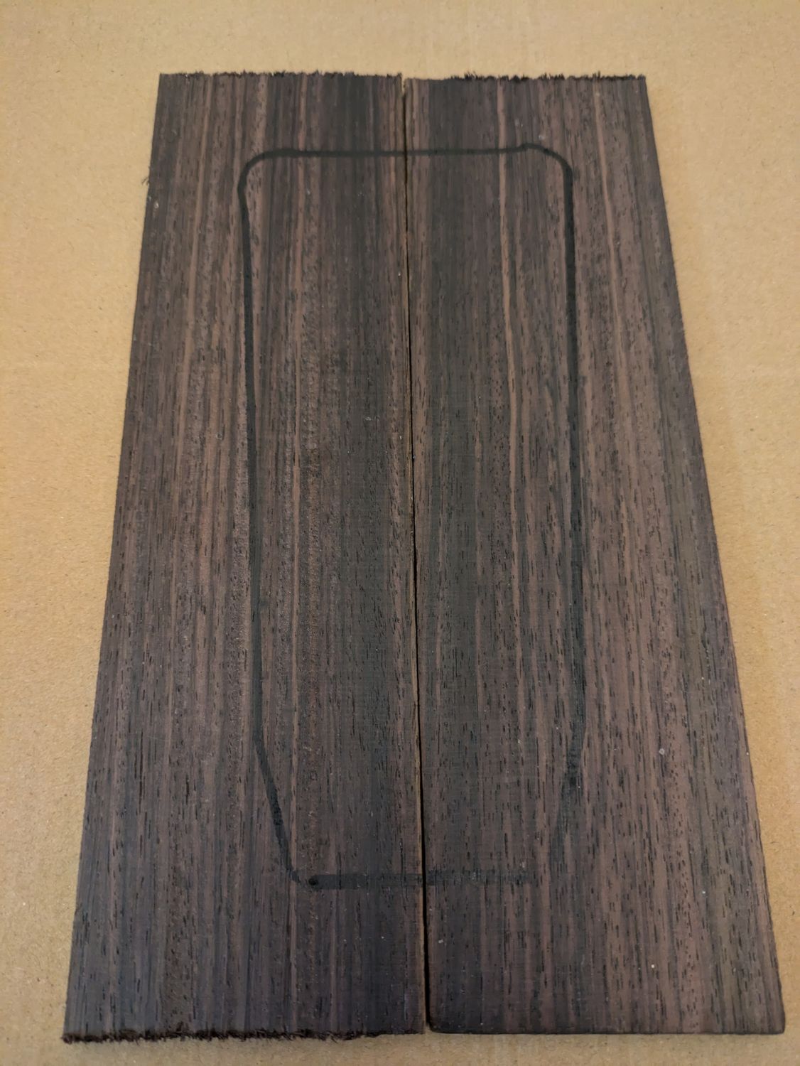 Bookmatched Headplate 827