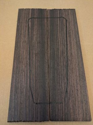 Bookmatched Headplate 827