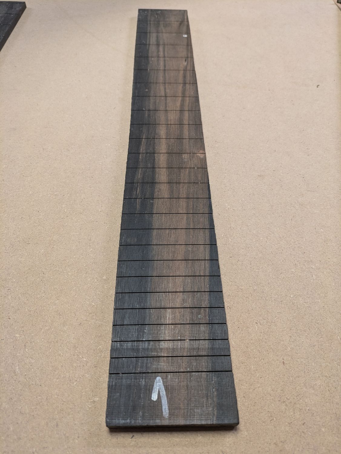 Finished Fretboard African Ebony 24.75"