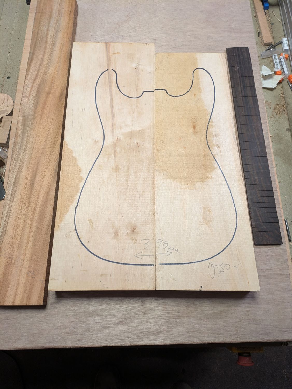 Electric Guitar Tonewood Deal 859