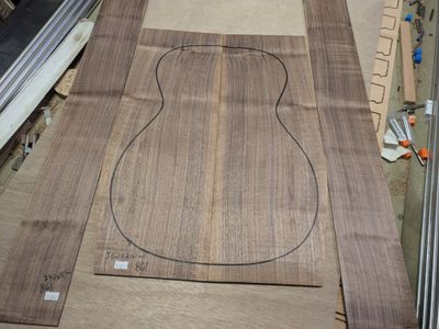 American Walnut Back and Sides 861