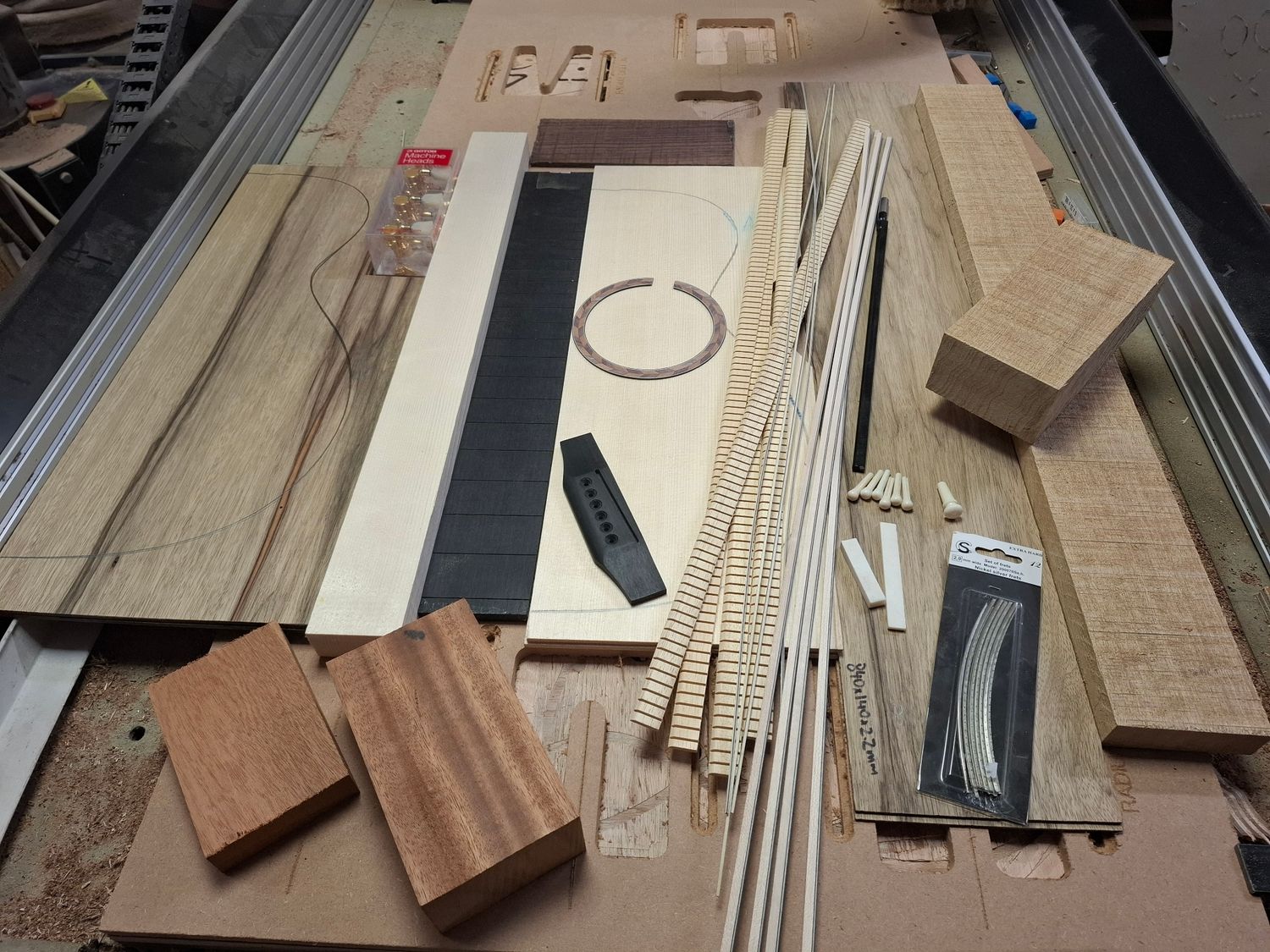 Tonewood and Accessories Deal Everything Needed to Build an Acoustic Guitar