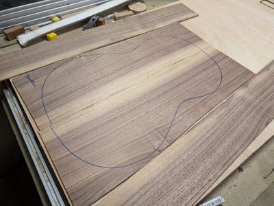 American Walnut Back and Sides 869