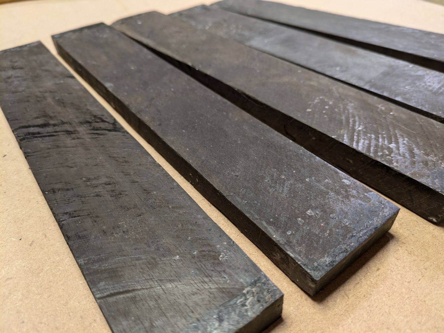 Ebony Violin Fretboard Blank 872