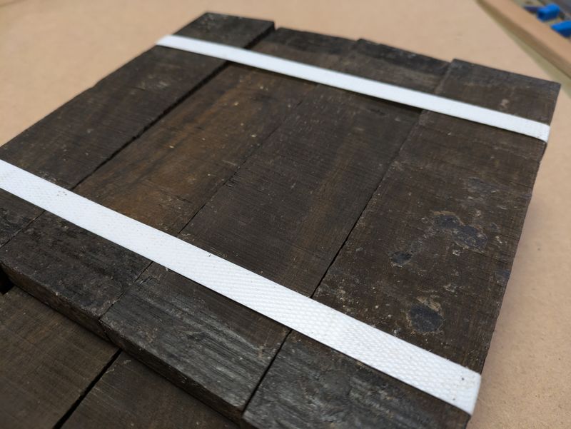 African Ebony Grade A Guitar Bridge Blank