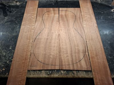 Quilted Sapele A Back and Sides 911