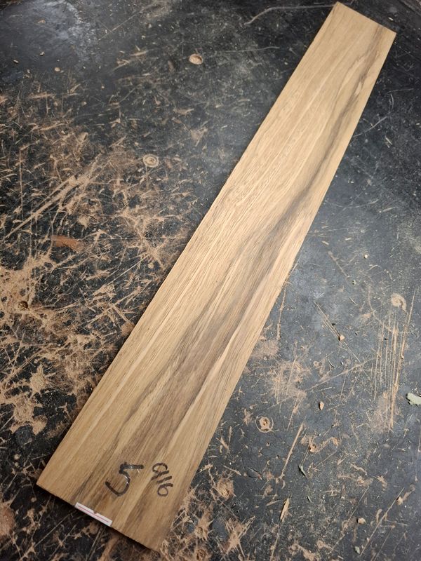 Brown Ebony Fretboard Blank 916