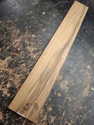 Brown Ebony Fretboard Blank 916