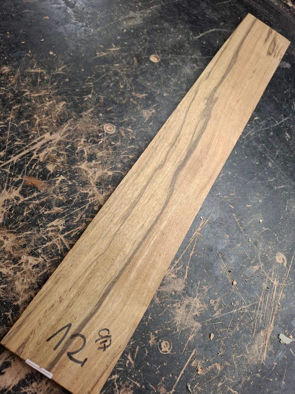 Brown Ebony Fretboard Blank 917