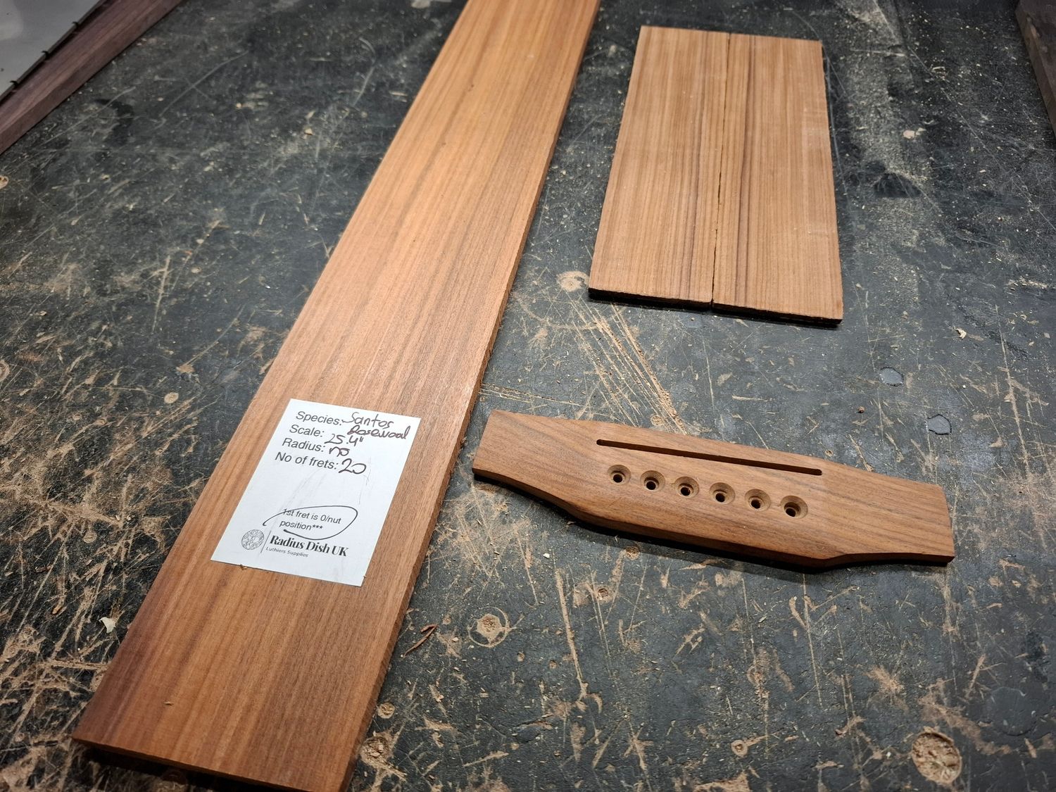 Santos Rosewood Finished Combo 926