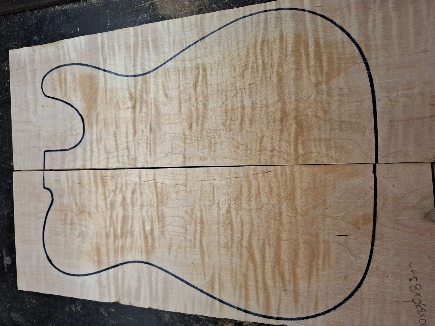Curry American Maple Drop Top 927