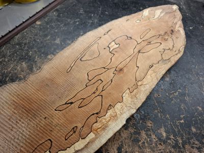 Spalted beech piece 930