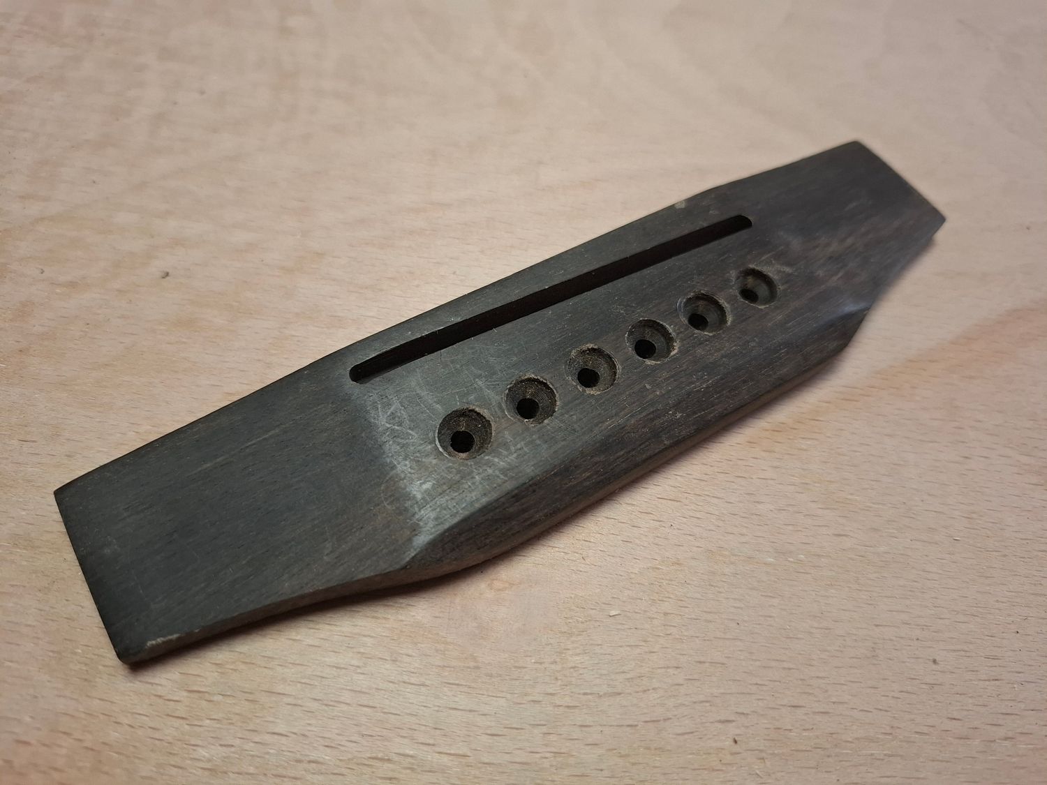 Left hand Ebony Belly Bridge 946