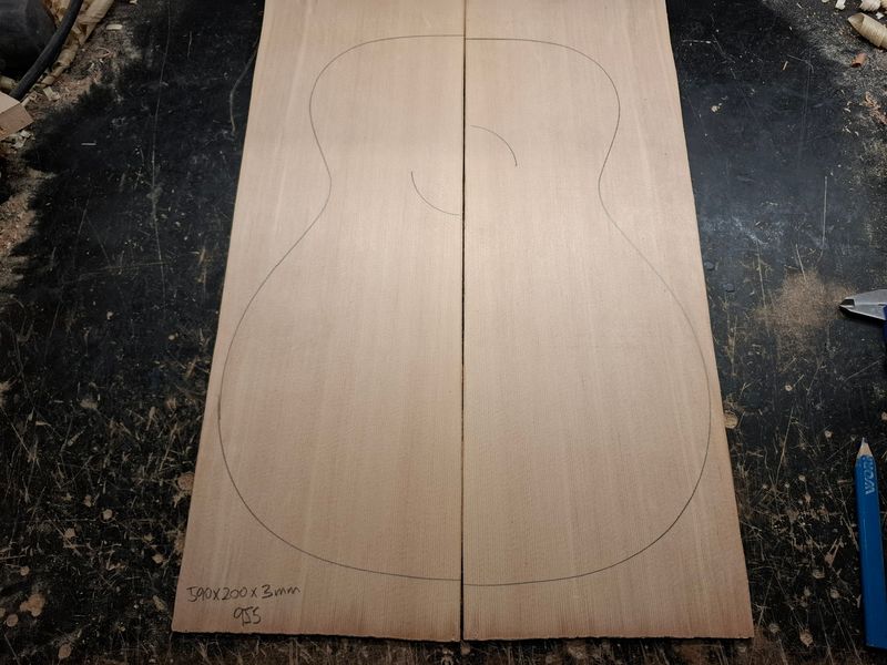 Sitka Spruce Soudboard A Calibrated 3mm 955