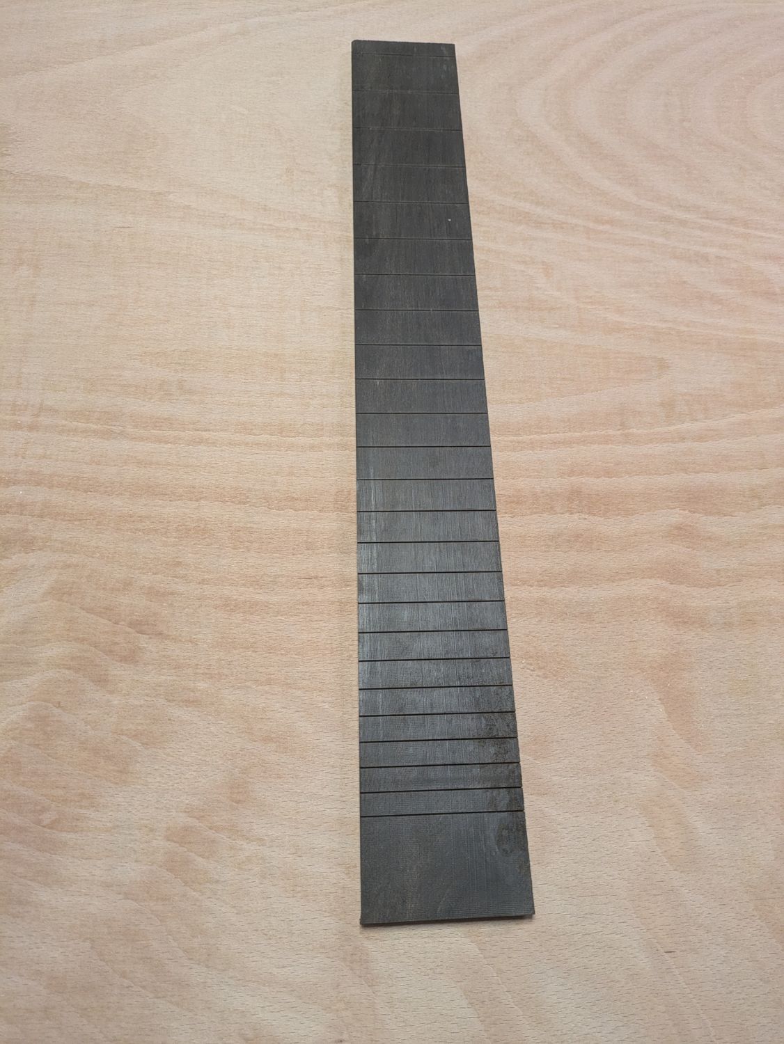 Indian Ebony AAA Slotted 24.75" Defective 957