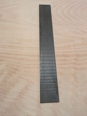 Indian Ebony AAA Slotted 24.75" Defective 957
