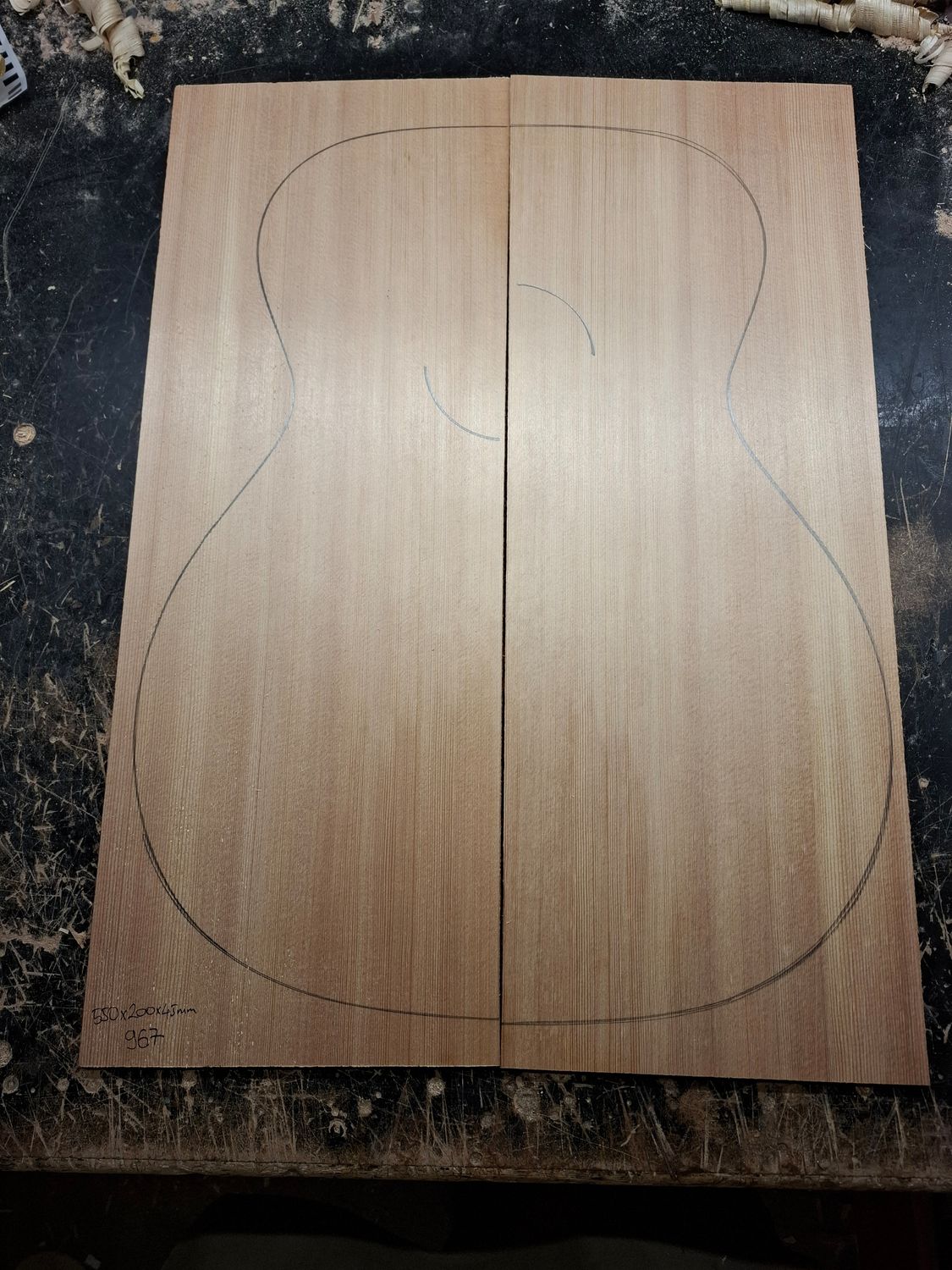 Sitka Spruce Soudboard 967