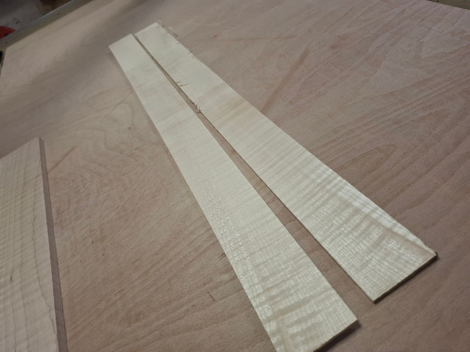 Mandolin Flame Maple Bookmatched Sides 971