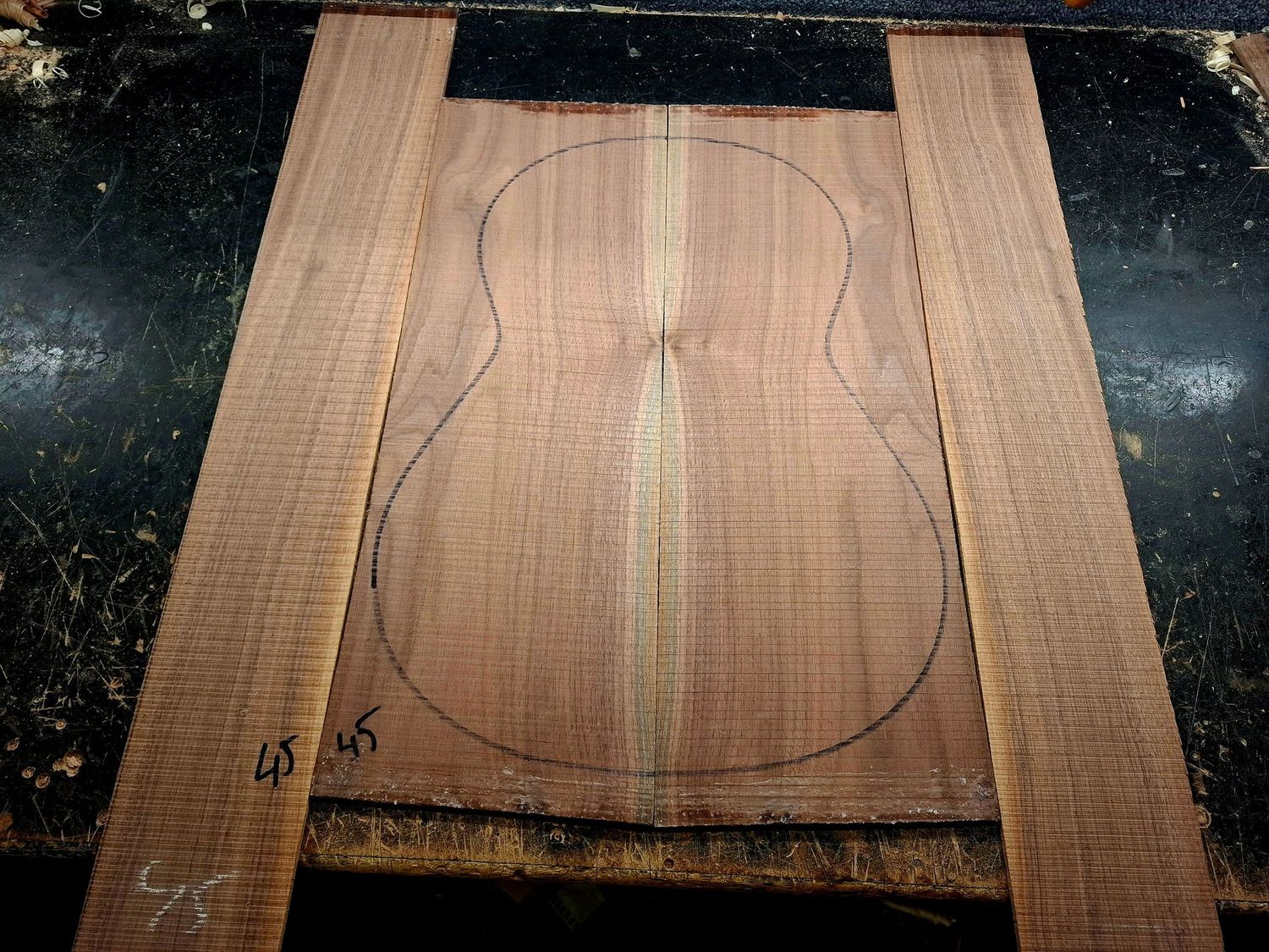 American Walnut Back and Sides Sets 1