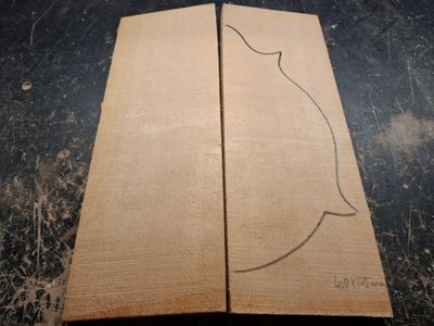 Mandolin Violin Soundboard Sitka Spruce 991