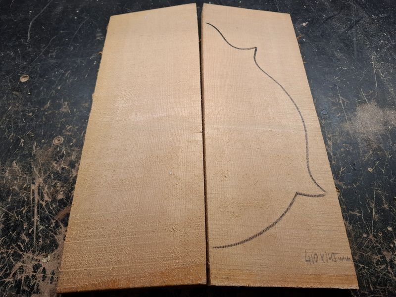 Mandolin Violin Soundboard Sitka Spruce 991