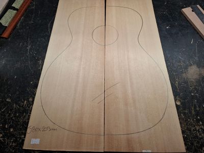 Sitka Spruce Soundboard 1053