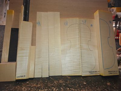 Violin Kit Grade AA 1062