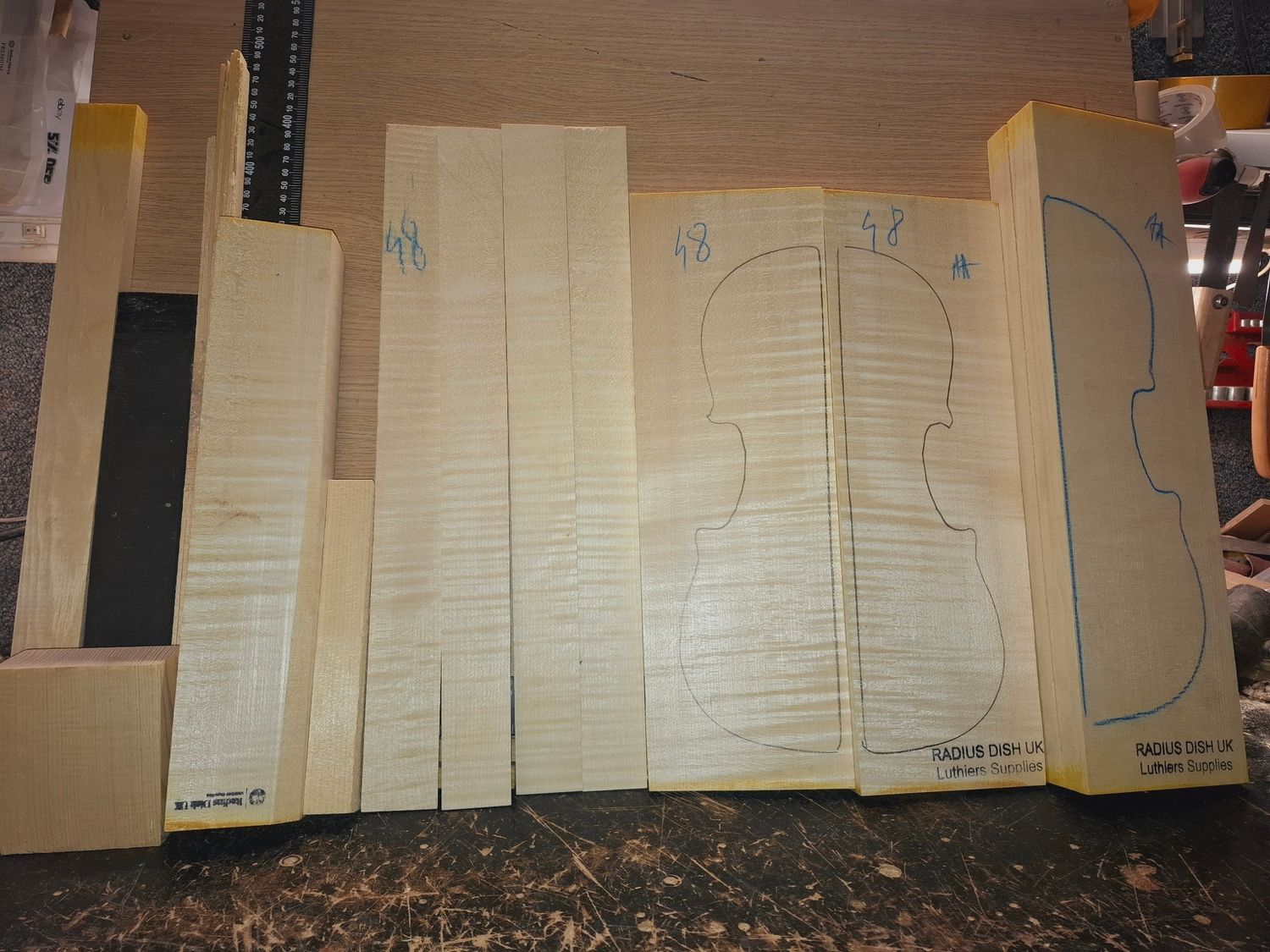 Violin Kit Grade AA 1062