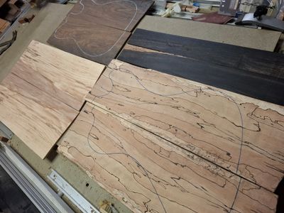 X3 Defective Drop Tops and x2 Fingerboards 1090