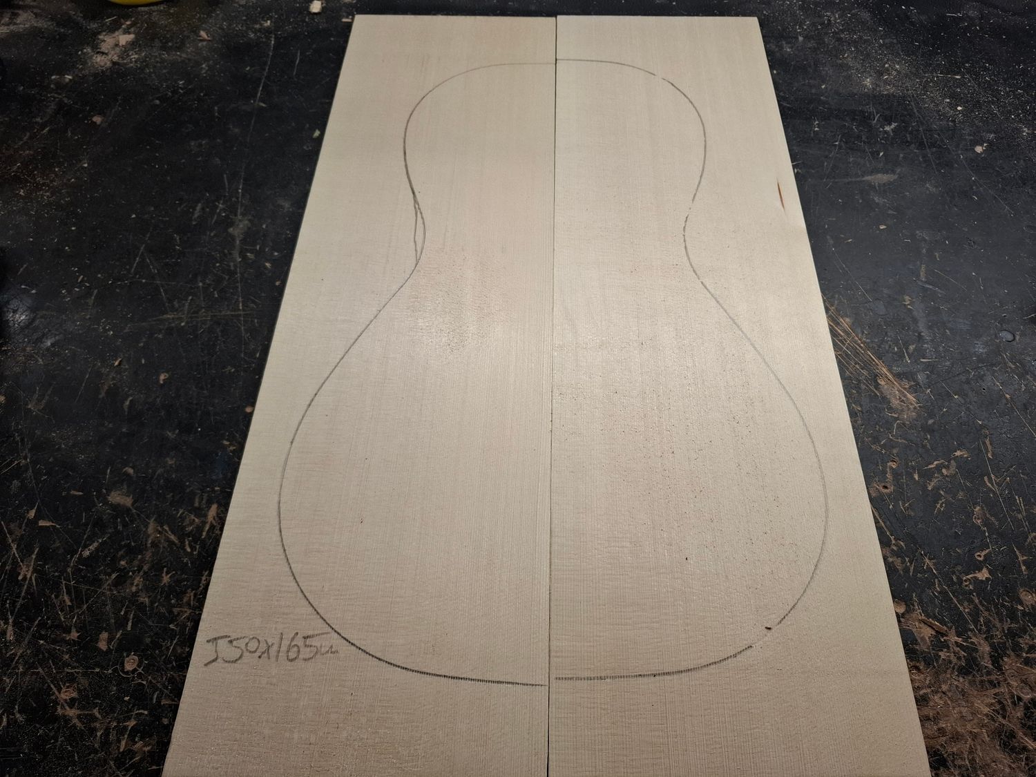 AAA European Spruce Narrow Soundboard 1105