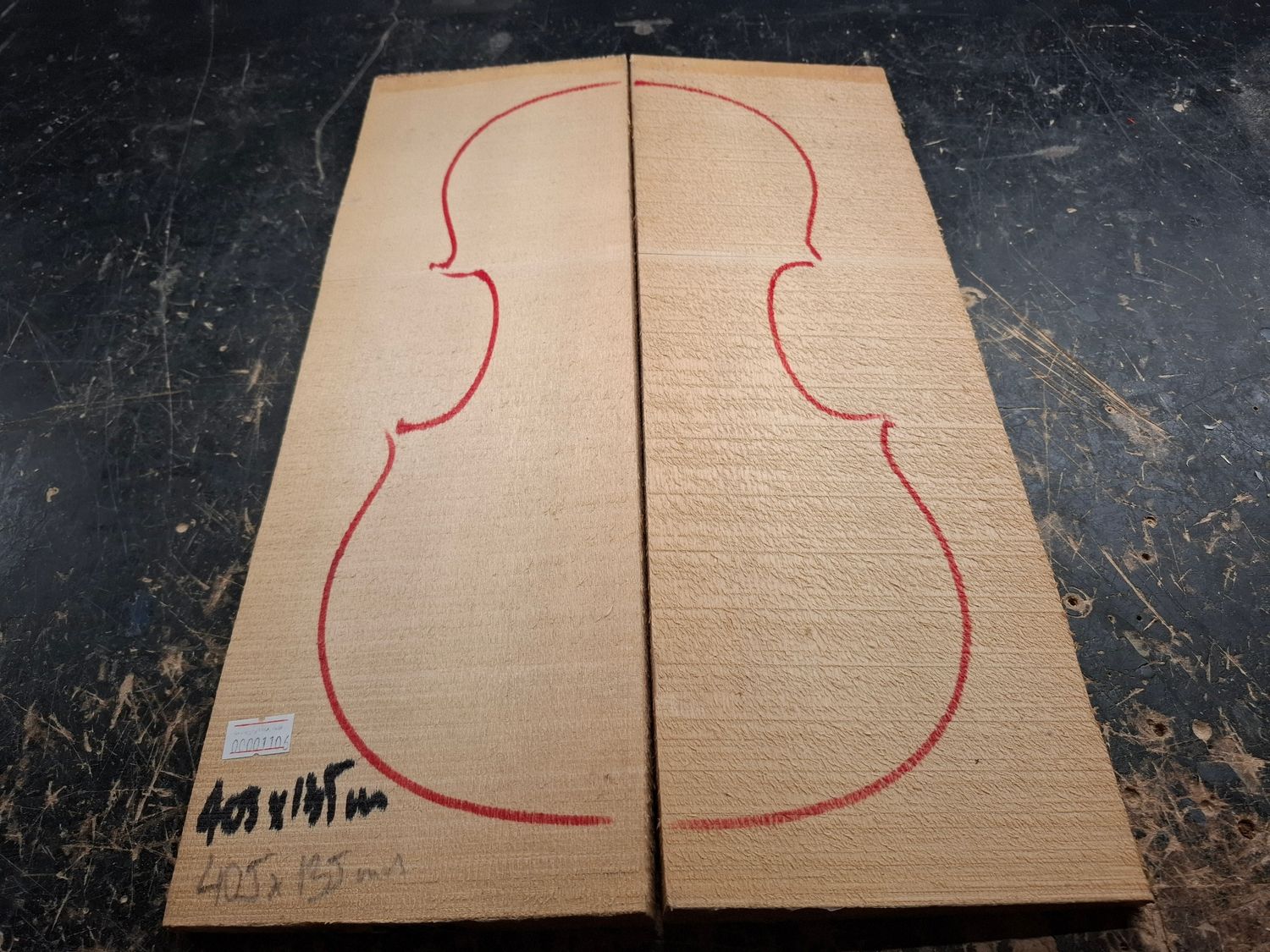 Mandolin Violin Soundboard Sitka Spruce 1106