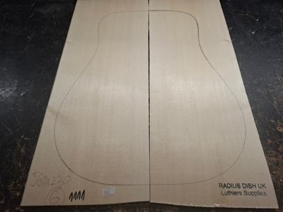 Large European Spruce Grade A+ Soundboard 1111