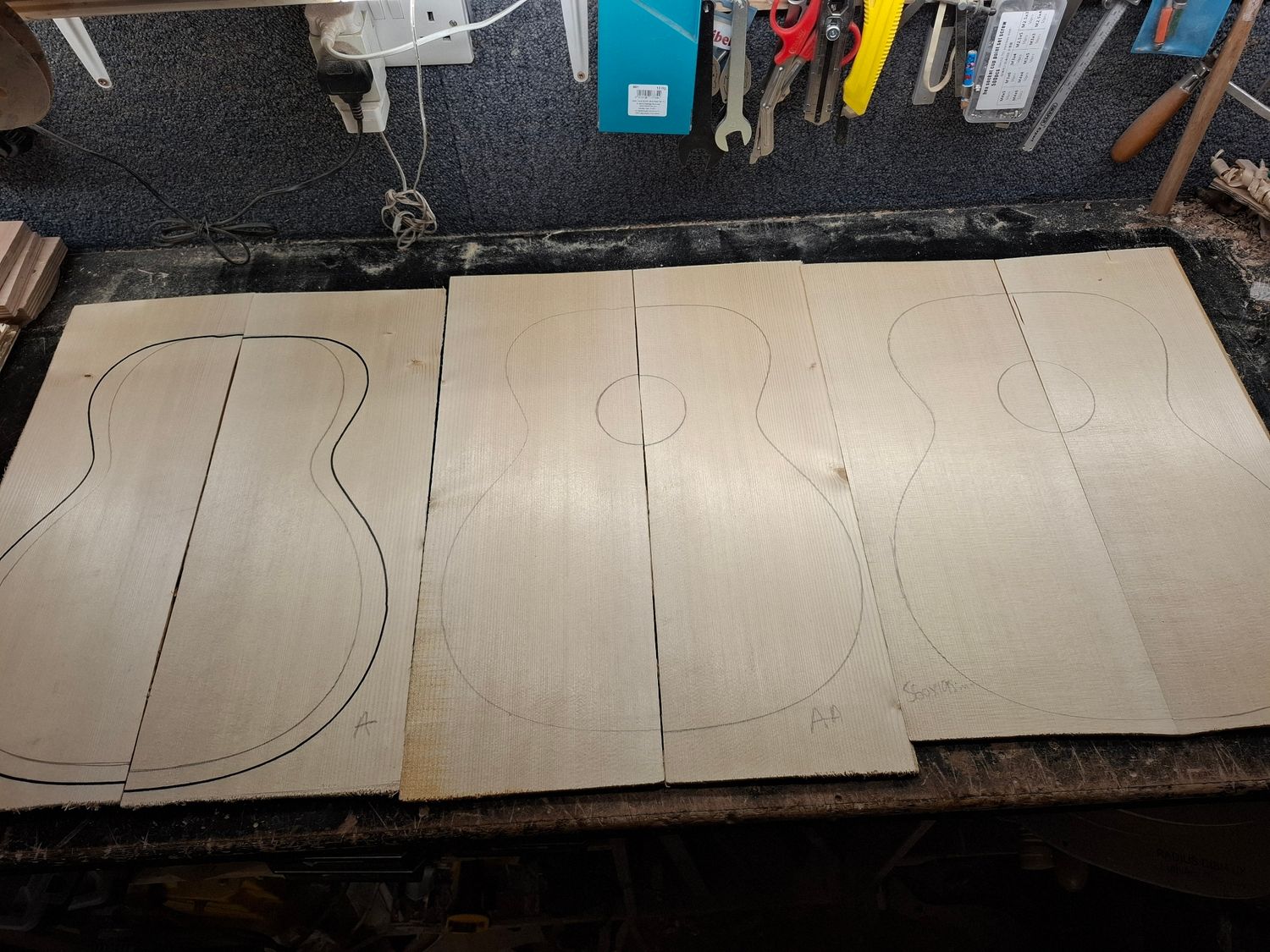 Special Offer x3 Soundboards A, AA, and AAA 1119
