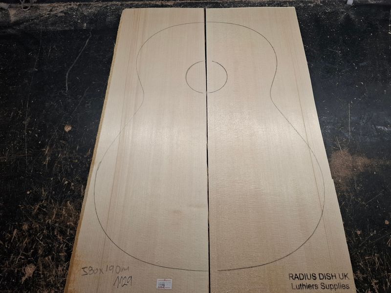 European Spruce Soundboard 1129