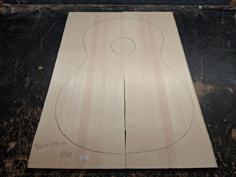 European Spruce Soundboard 1130