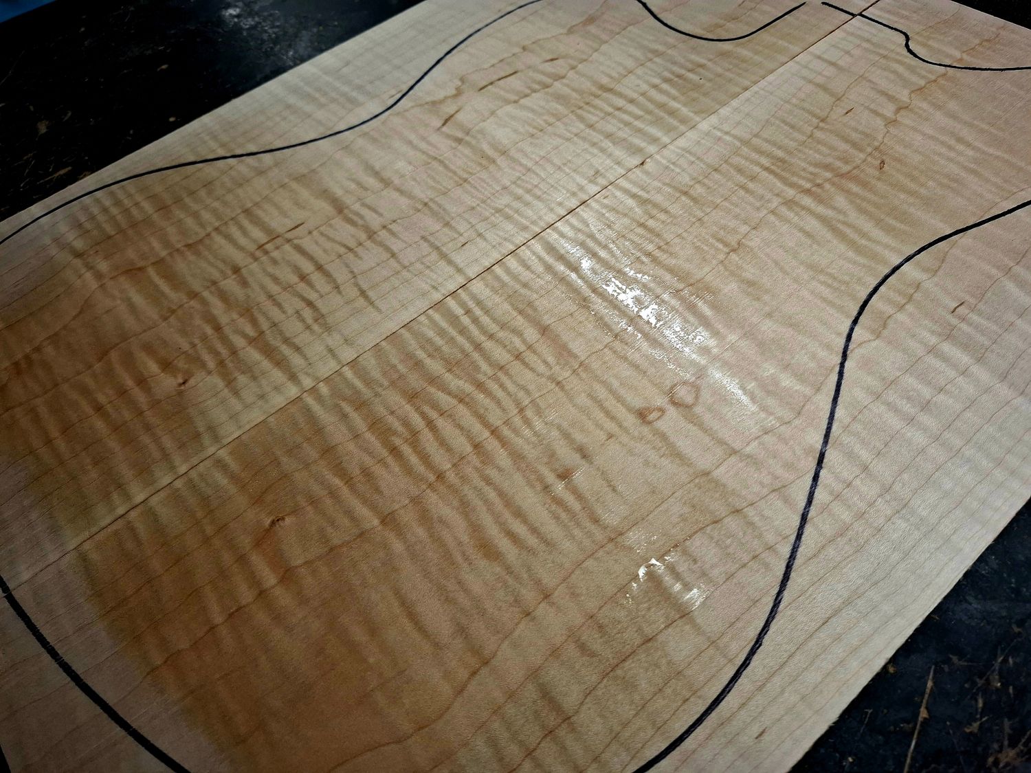 Curly Maple Drop Top 1135