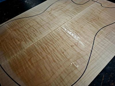 Curly Maple Drop Top 1135
