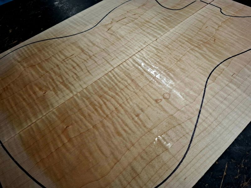 Curly Maple Drop Top 1135