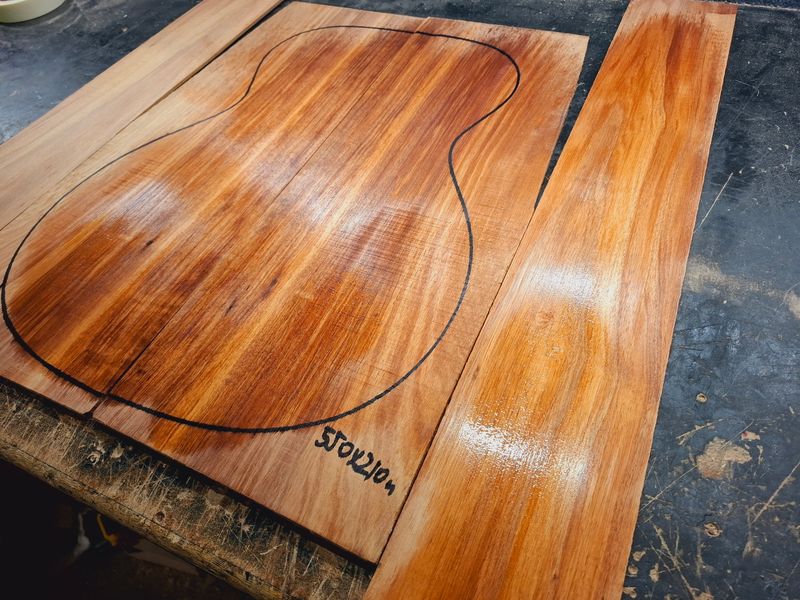 Australian Blackwood Back and Sides Set 1140