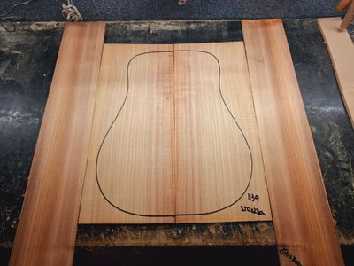 Australian Blackwood Back and Sides Set 1139