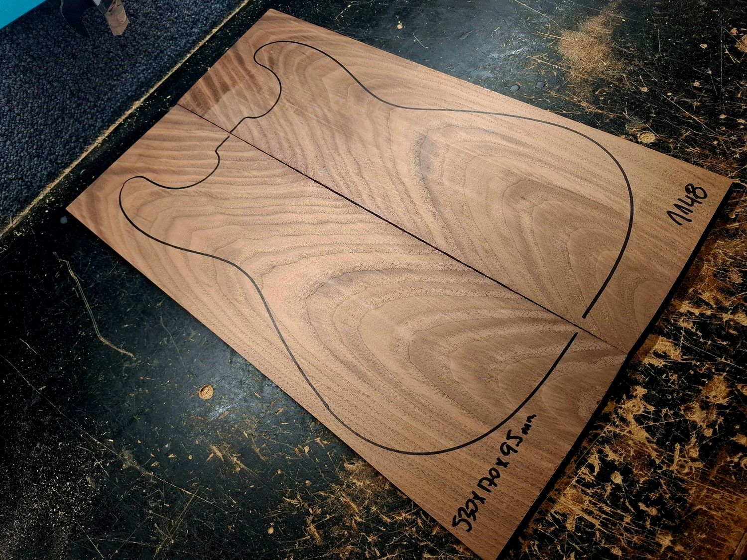 American Walnut Drop Top 1148