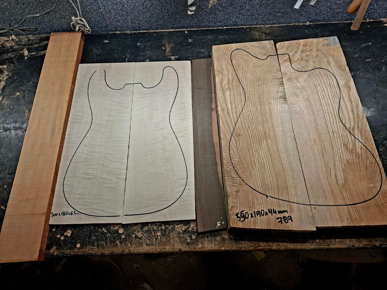 Electric Guitar Tonewood Deal 1154
