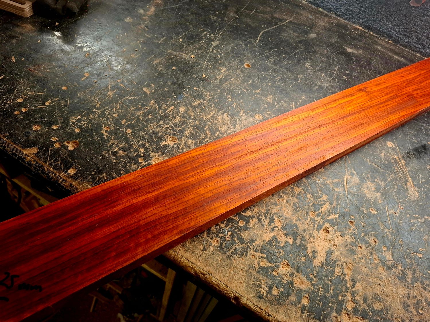African Padauk Large Neck Blank 1165