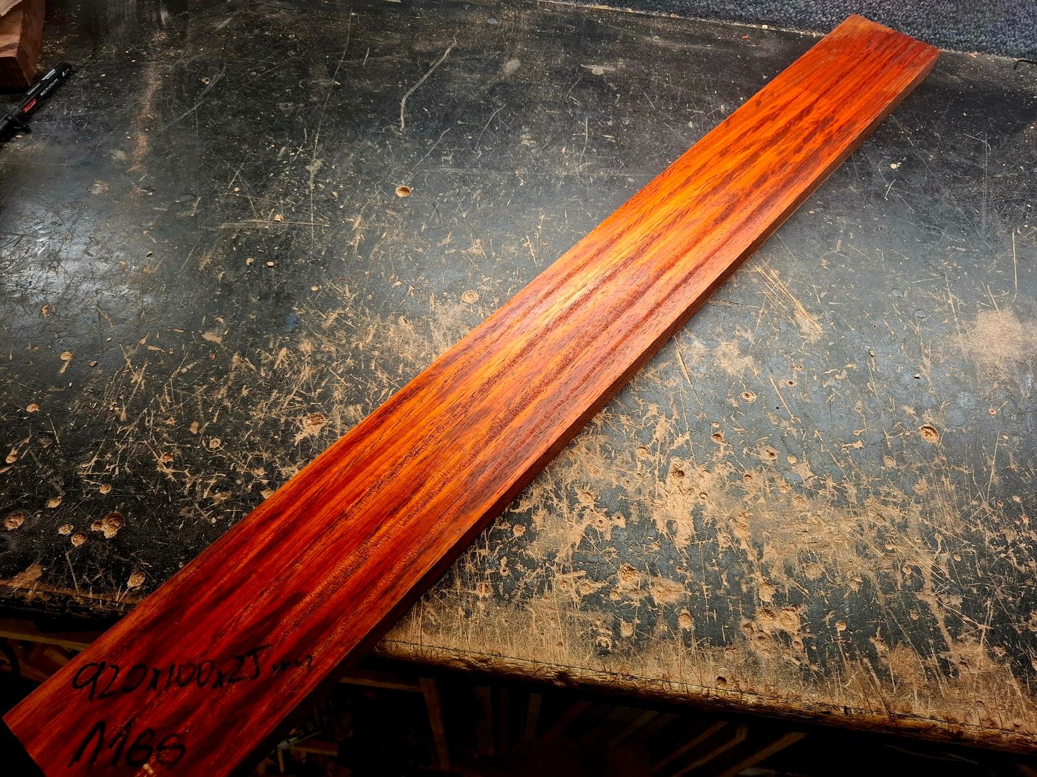 African Padauk Large Neck Blank 1166